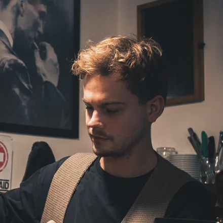 Ondra, barber v Notorious Barbershop Kyjov